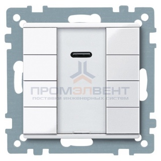 SM,4 КН. ВЫКЛ PLUS С ИК-ПРМ, АКТ.БЕЛ.БЛ