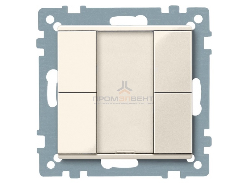 SM,2 КН. ВЫКЛ PLUS, БЕЖ.БЛ