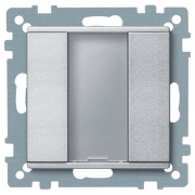 SM,1 КН. ВЫКЛ PLUS, АЛЮМ