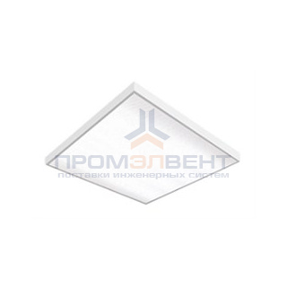 Светодиодный светильник "ВАРТОН" офисный встраиваемый/накладной 595*595*50мм 27 ВТ 4000К диммируемый 1-10