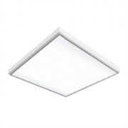 Светодиодный светильник "ВАРТОН" офисный накладной 595*595*50 мм 54 ВТ 6500К класс защиты IP40