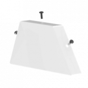 Крышка торцевая глухая с набором креплений для светильников серии МАРКЕТ