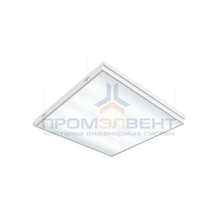Светодиодный светильник "ВАРТОН" грильято встраиваемый 585*585*65мм 36 ВТ 2700К