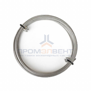 Комплект для крепления насоса ДЖИЛЕКС - трос 25 м, 4 зажима