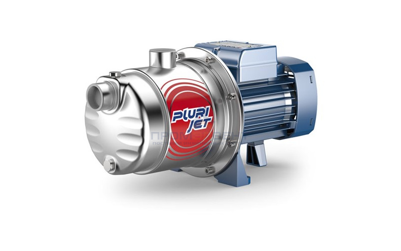 Насос самовсасывающий Pedrollo PLURIJETm 4/100-N - 0,75кВт (1x230 В,PN6, Qmax 130л/мин, Hmax 50м)