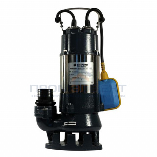 Насос фекальный UNIPUMP FEKAPUMP V250 F - 0,25 кВт (однофазный, Hmax 7,5м, Qmax 150л/мин,кабель 5м)