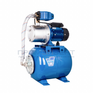 Насосная станция Aquario AUTO AJS-100A - 1,0 кВт (24 л, однофазный, Hmax 50 м, Qmax 60 л/мин)