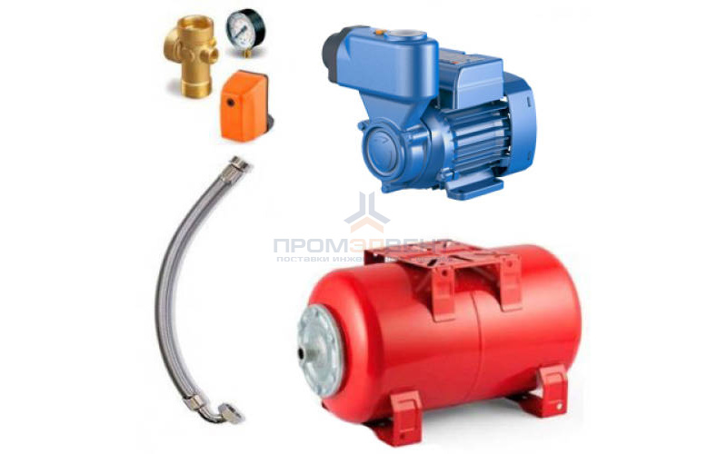 Насосная станция Pedrollo HYDROFRESH PKSm 65-50 CL - 0,50 кВт (Qmax 50 л/мин, 1x230В, с/х)