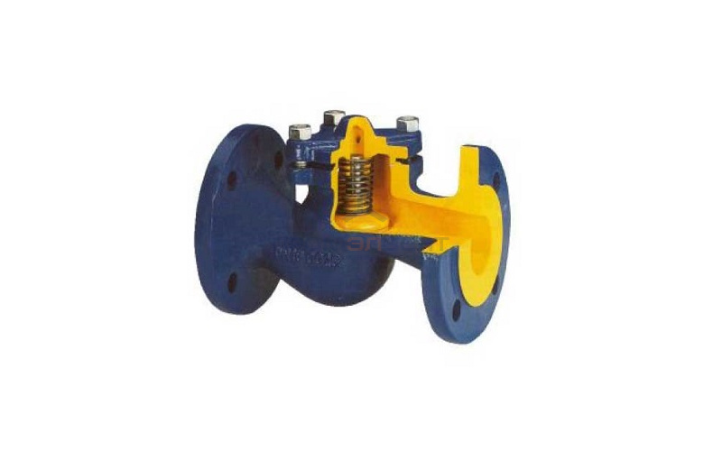 Клапан обратный BROEN V287 - Ду65 (Фланец/Фланец,  PN16, Tmax 300°C, чугун)