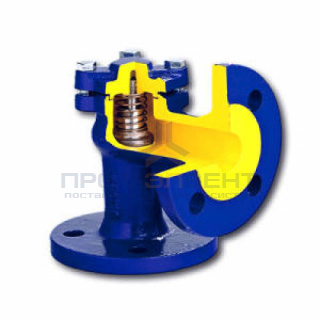 Клапан обратный подьемный Zetkama 288C - Ду250 (ф/ф, PN16, Tmax 300°C, исполнение №31)