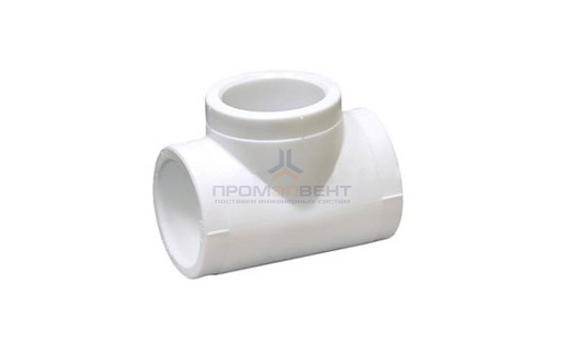 Тройник Fusitek - 20 (для полипропиленовых труб под пайку, цвет белый)