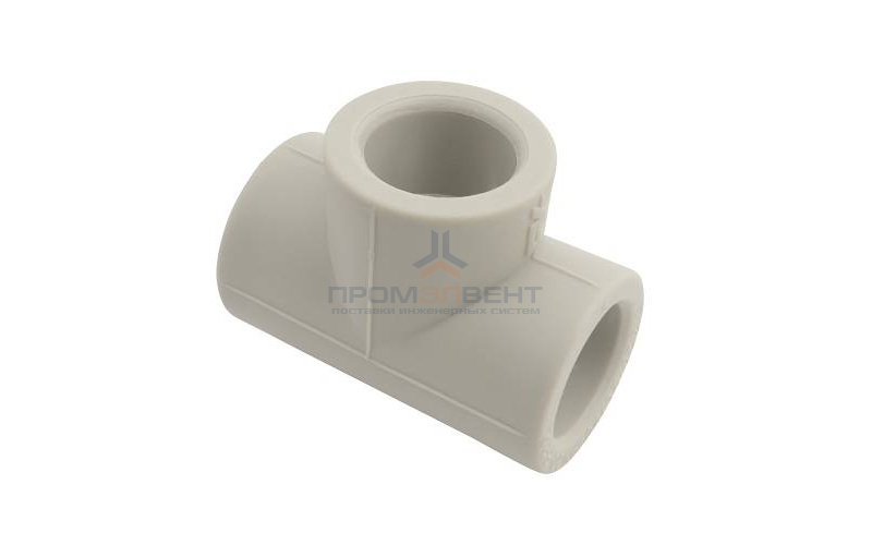 Тройник FV-Plast - 16 (для полипропиленовых труб под пайку, цвет серый)