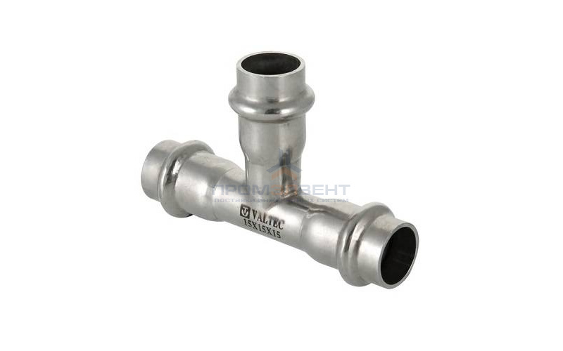 Тройник VALTEC VTi.931 - 54 (прессовой, для труб из нержавеющей стали)