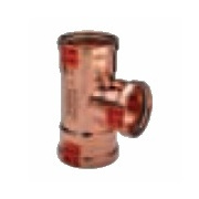 Тройник Viega d108х54х108 под пресс, Profipress XL c SC-Contur, медь