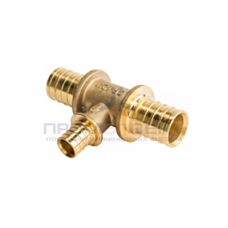 Тройник переходной STOUT - 25 x 20 x 25 (для труб из сшитого полиэтилена)