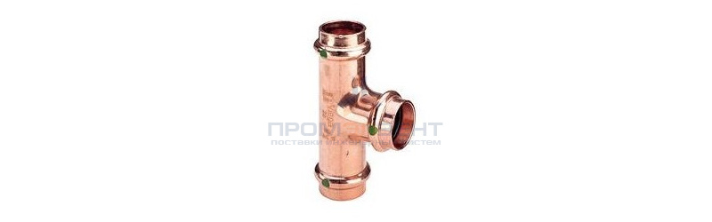 Тройник переходной Viega A1 Profipress 2418 - 16 x 12 x 14