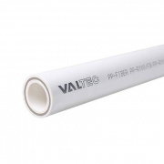 Труба полипропиленовая армированная стекловолокном VALTEC PP-FIBER - 50x8.3 (PN25, штанга 4 м.)
