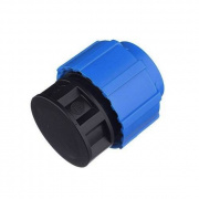 Заглушка Политэк - 50 (винтовая, для труб ПНД)