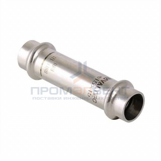 Муфта надвижная VALTEC VTi.904 - 28 (прессовая, для труб из нержавеющей стали)