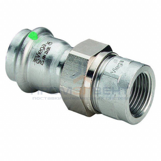 Муфта разъемная Viega Sanpress Inox 2362 - 42 x 1"1/2 (нержавеющая сталь)