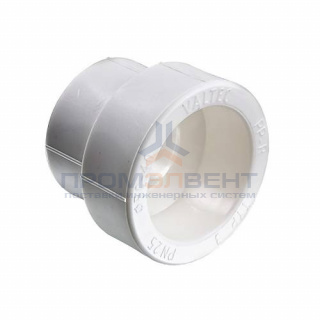 Муфта редукционная VALTEC VTp.705 - 40 x 32 (для полипропиленовых труб под пайку, цвет белый)