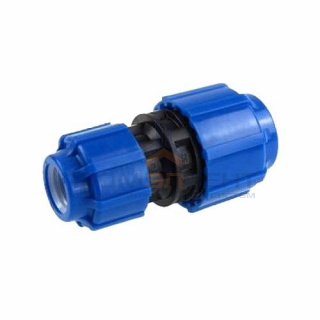 Муфта редукционная Политэк - 40 x 25 (винтовая, для труб ПНД)