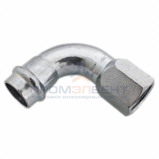 Отвод 90° Conex Banninger PC 4002G - 28 x 1" (оцинкованная сталь)