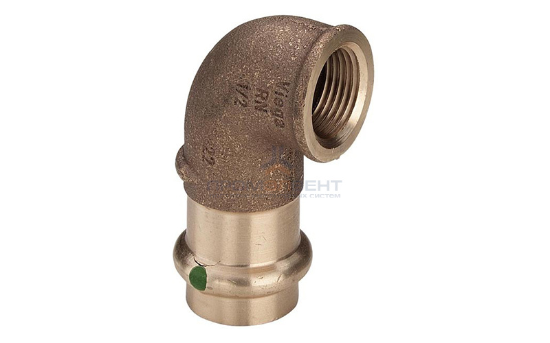 Отвод 90° Viega G3 Sanpress 2214.2 - 28 x 3/4