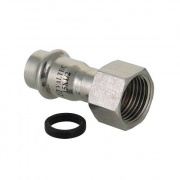Переход на накидную гайку VALTEC VTi.908 - 22 x 3/4" (прессовой, для труб из нержавеющей стали)