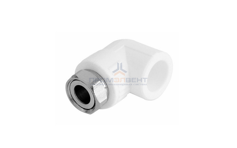 Переход на накидную гайку угловой KALDE - 25 x 1