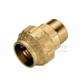 Переход на наружную резьбу Tiemme COBRARING 3460CR - 25 x 3/4" (винтовой, для полиэтиленовых труб)