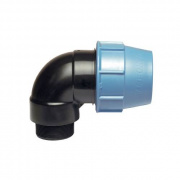 Переход на наружную резьбу угловой UNIDELTA 1008 - 90 x 4" (для труб ПНД, резьба пластиковая)