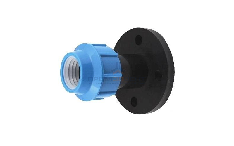 Переход на фланец Политэк - 110 x 4