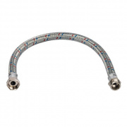 Подводка для воды гибкая STOUT (Гайка/Штуцер) - 3/8" x 1/2" (длина 600 мм)