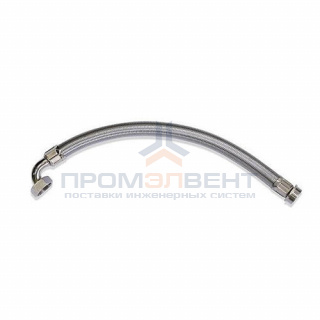 Подводка для воды гибкая угловая Belamos (Гайка/Штуцер) - 1" (длина 500 мм)