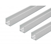 08-20 Кабель-канал алюминиевый для одноцв. светод. неона МИНИ 10-81/82/83/84/85, 1000х10.5x14.8мм, 1м