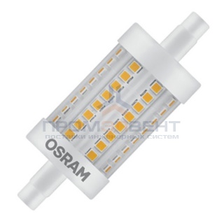 Светодиодная лампа OSRAM P LINE 7W (60W) 2700K R7s 806lm L78mm LEDVANCE