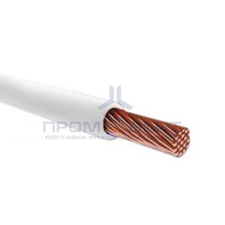 Провод установочный ПВ-3 (ПуГВ) 16,0 белый ГОСТ 31947