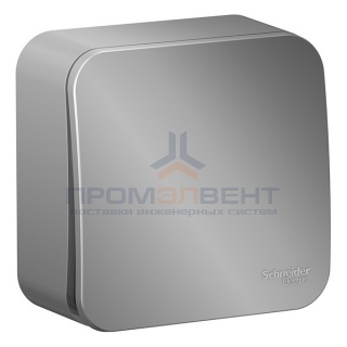 Выключатель 1-клавишный (cх.1) Blanca Schneider Electric 10А 250В алюминий