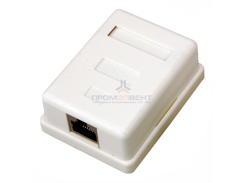 Компьютерная розетка RJ-45 cat.5e экранированная