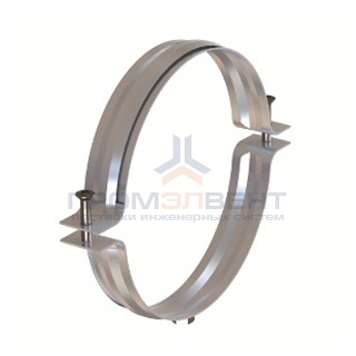 Хомут для тяжелых нагрузок 130мм, без изоляции