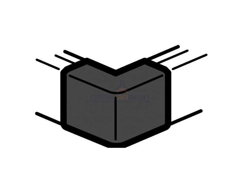 Внешний угол 40x40мм Legrand METRA