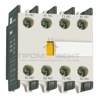 Приставка ПКИ-04 дополнительные контакты 4Н.З  ИЭК