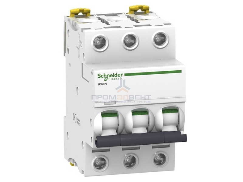 Автоматический выключатель Schneider Electric Acti 9 iC60N 3П 32A 6кА C (автомат)