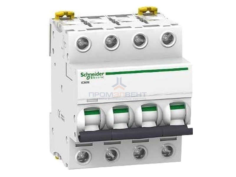 Автоматический выключатель Schneider Electric Acti 9 iC60N 4П 32A 6кА C (автомат)