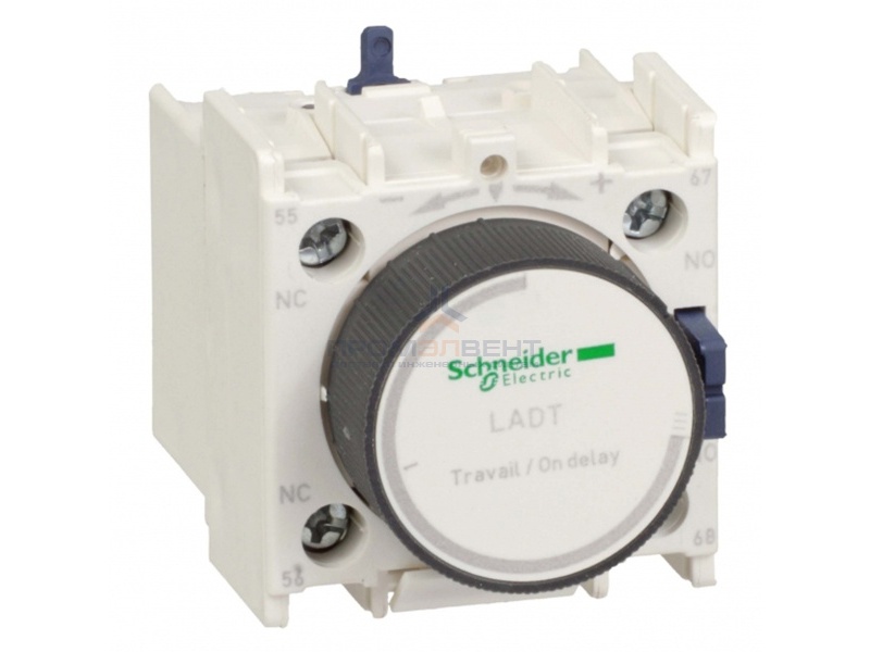 Контактный блок с выдержкой времени на включение Schneider Electric TeSys D 0.1…30C
