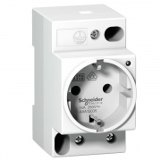 Розетка щитовая iPC Schneider Electric DIN 2П+T 16A 250В с индикацией