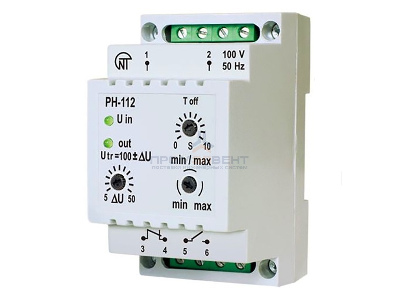 Реле напряжения РН-112 100В