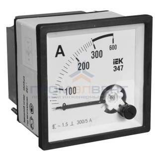 Амперметр Э47 600/5А кл. точн. 1,5 72х72мм